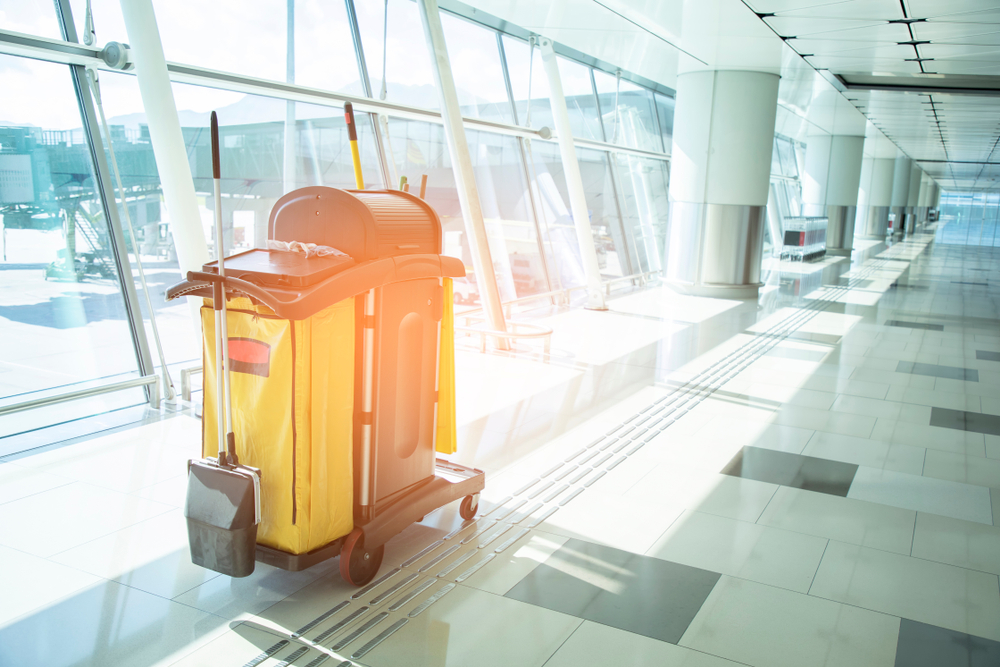commercial cleaning caddy